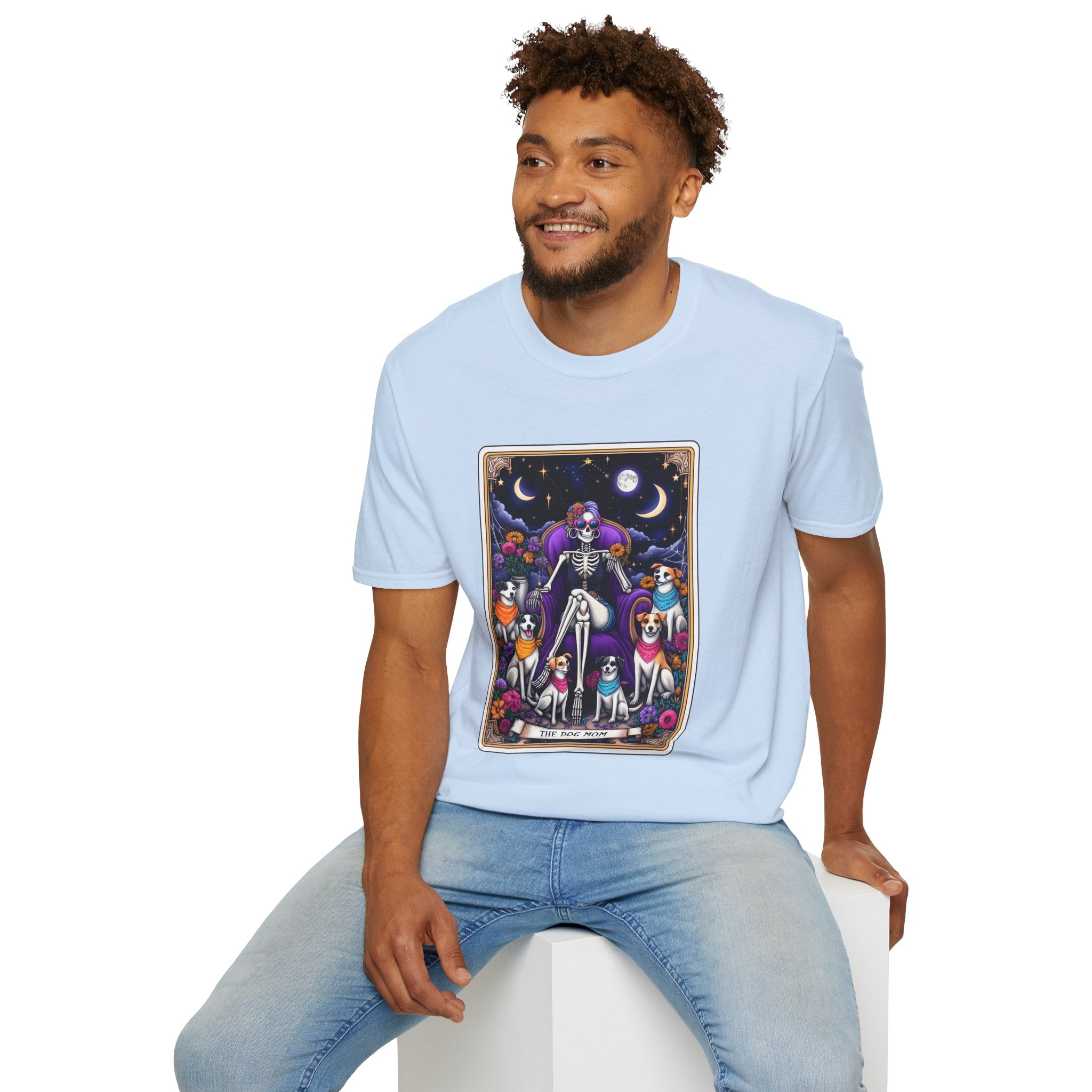 The Dog Mom Mother Tarot Card T-Shirt