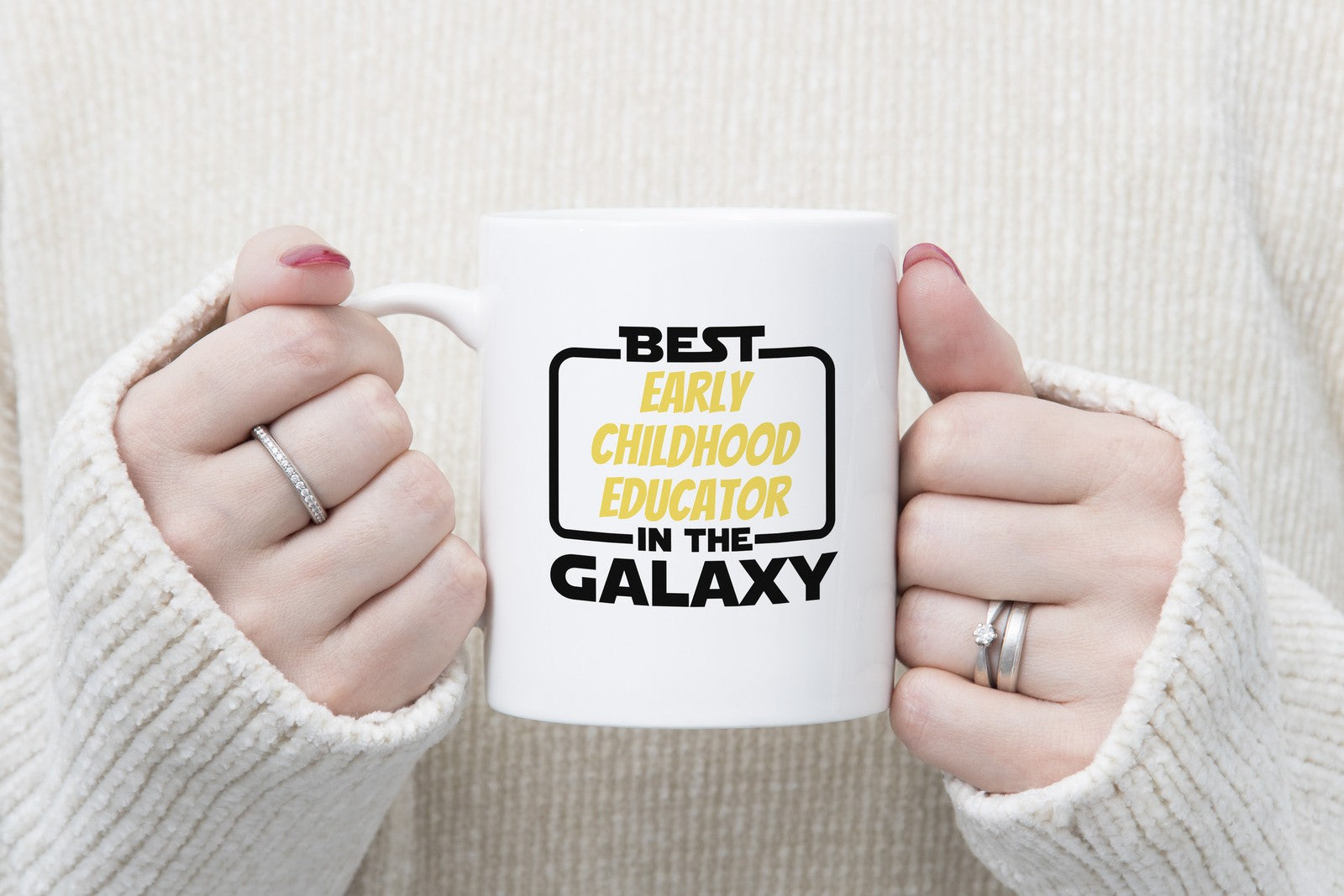 Best in the Galaxy Early Childhood Educator Novelty Mug Coffee Cup