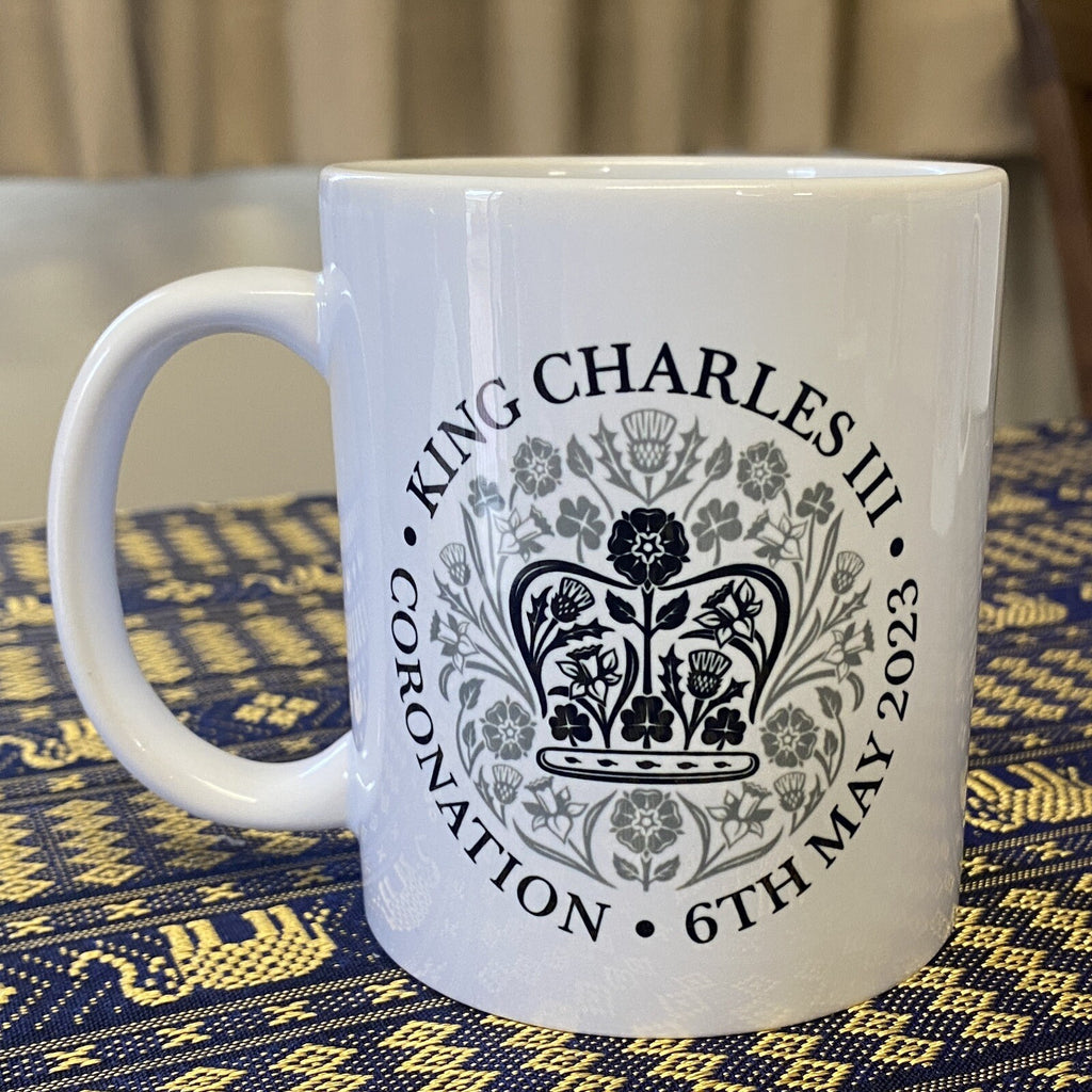 Coronation mug King Charles III Official Memorabilia x4 bundle BNIB fast ship