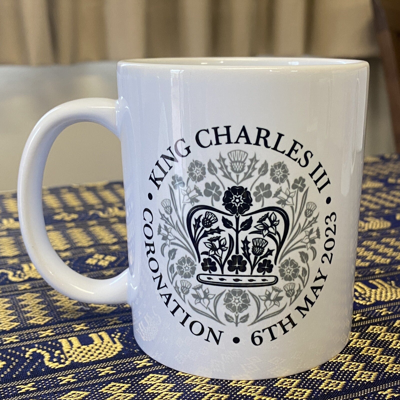 Coronation mug King Charles III Official Memorabilia x4 bundle BNIB fast ship