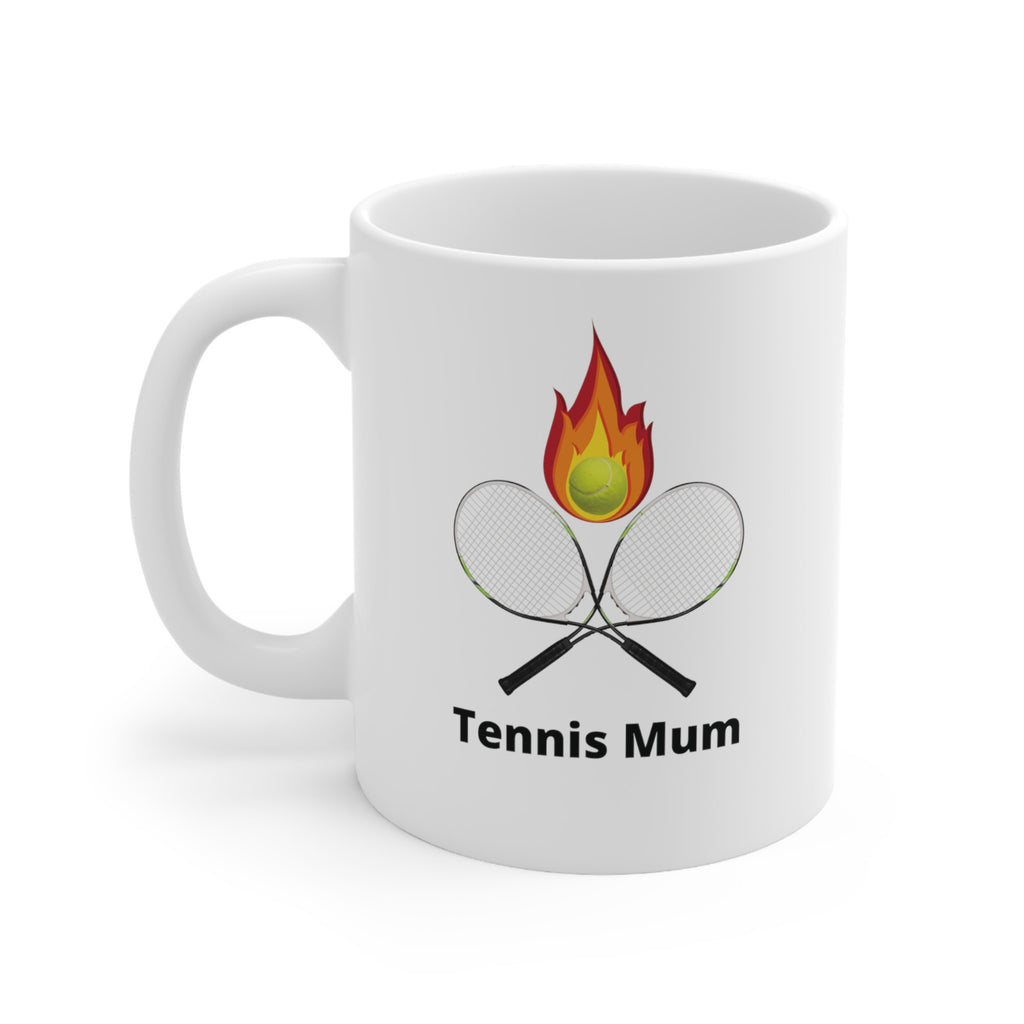 Hot Tennis mum Novelty mug funny gag gift tennis player supporter mother