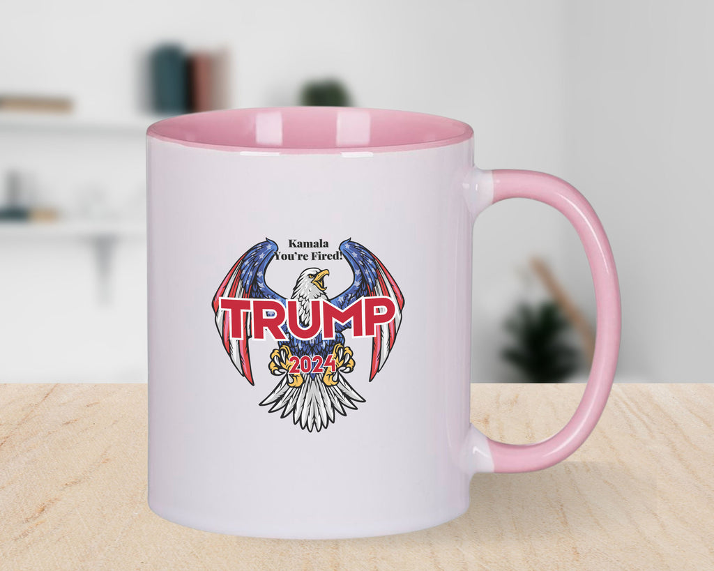 Trump Kamala you're fired mug vance 2024 coffee cup