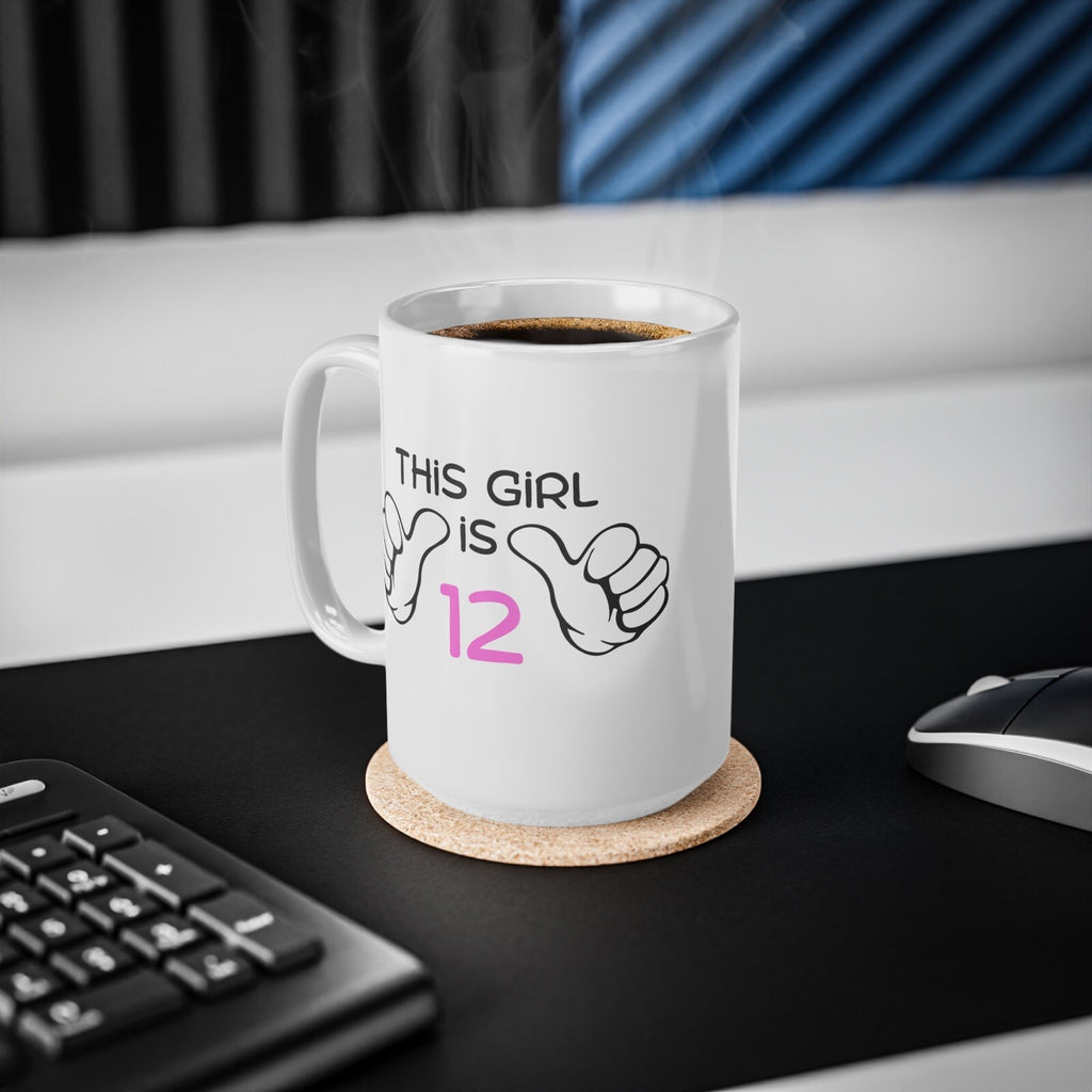 12th Birthday Novelty Mug 2011 Funny Birthday Gift 12 year old 15 Oz