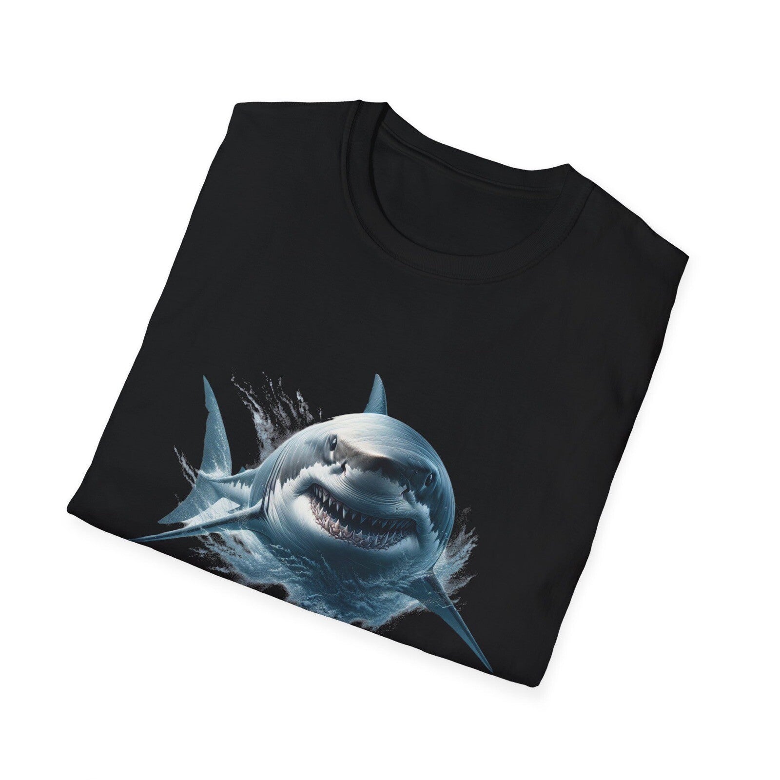 Jawsome Shark Novety unisex t-shirt black