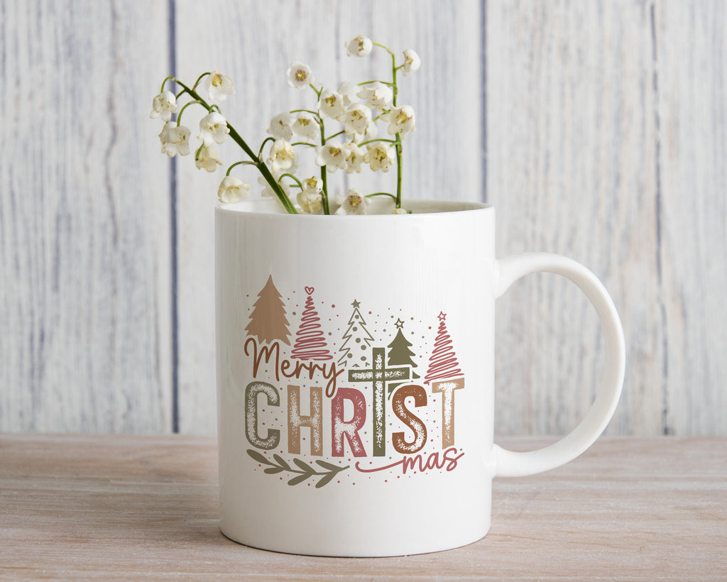 Merry Christmas Novelty Mug Caffeine Tea Cup