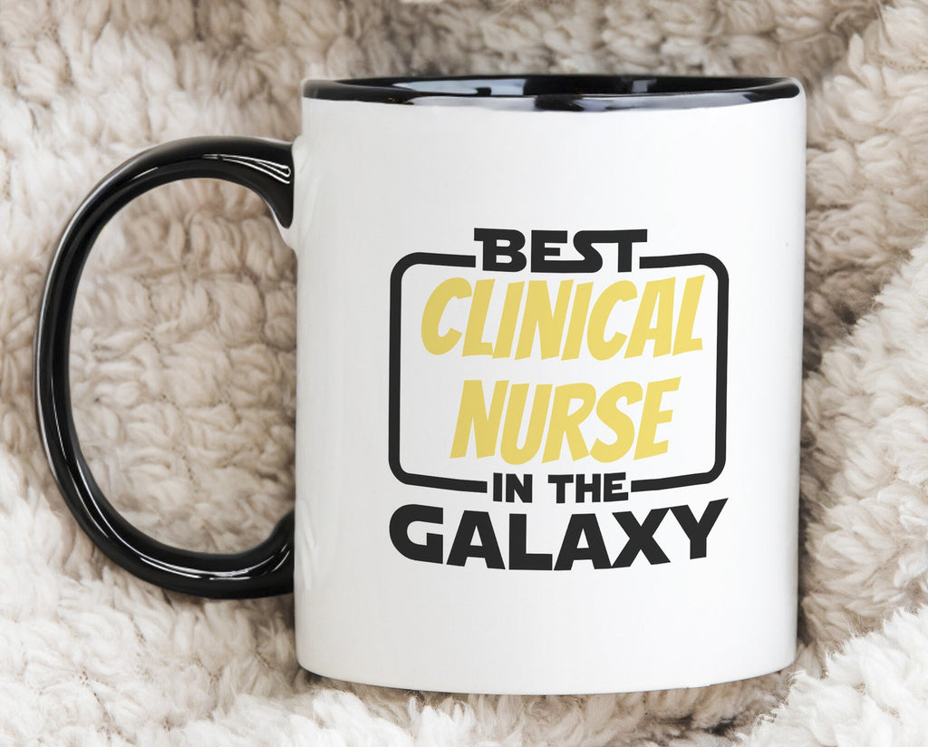 Best in the Galaxy Clinical Nurse Novelty Mug Registered Nurse Cup