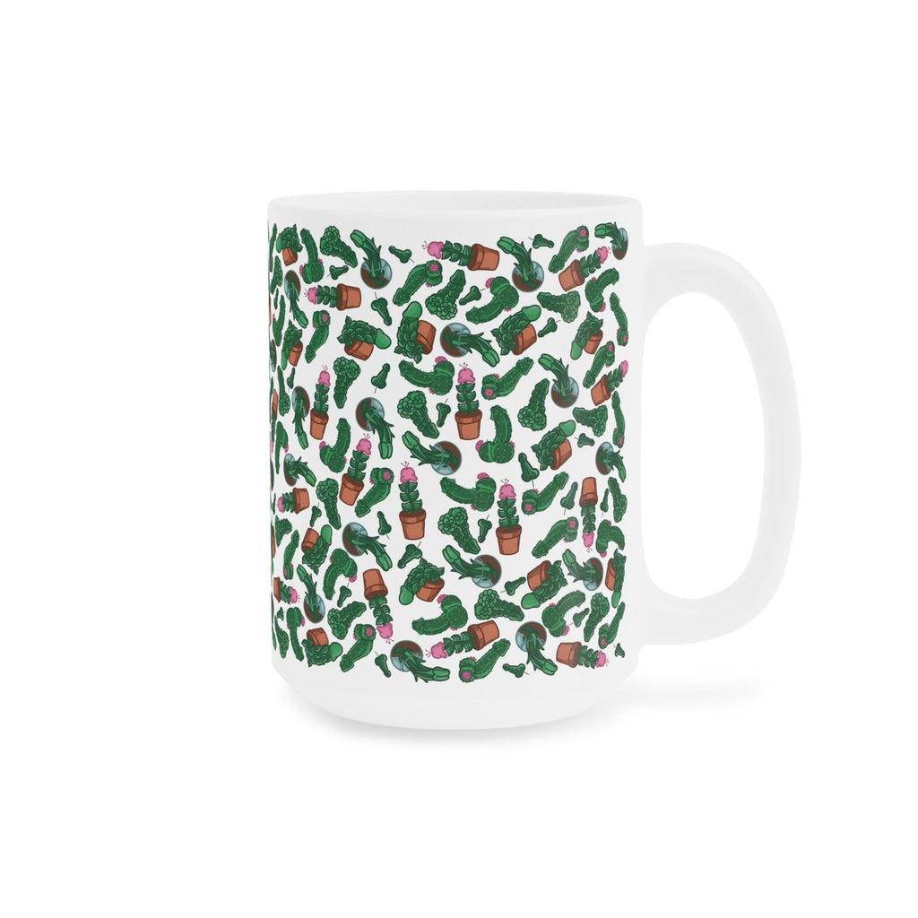 Funny Adult Humour Novelty mug penis Cactus Dick Pic Caffeine Cup