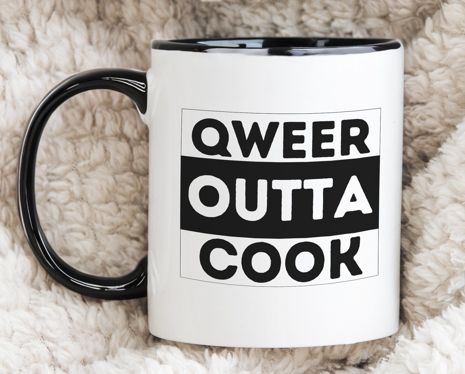 Qweer outta Cook ACT Novelty Mug Gay Pride LGBTQIA Coffee Cup