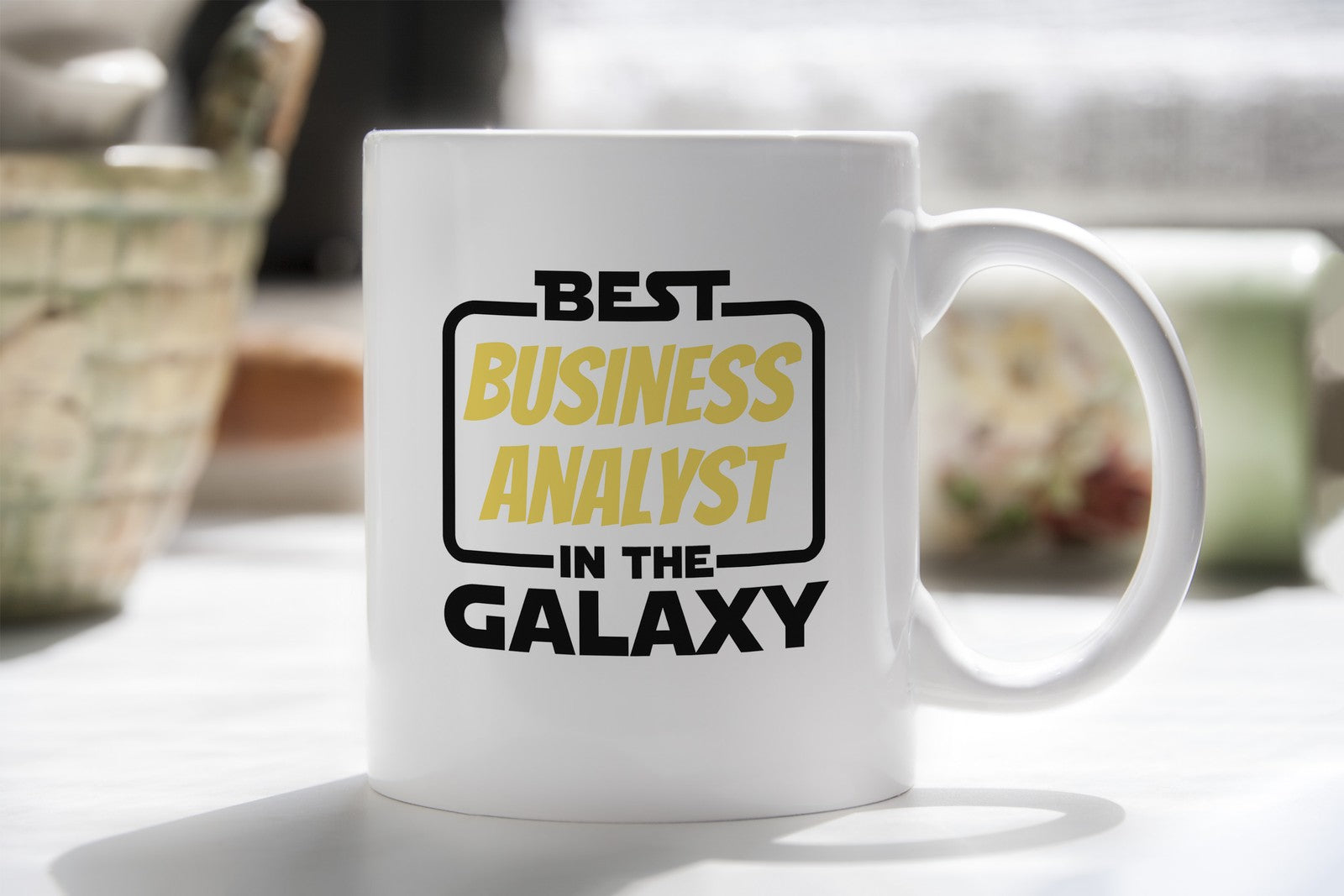 Best in the Galaxy Business Analyst Novelty Mug Coffee Cup