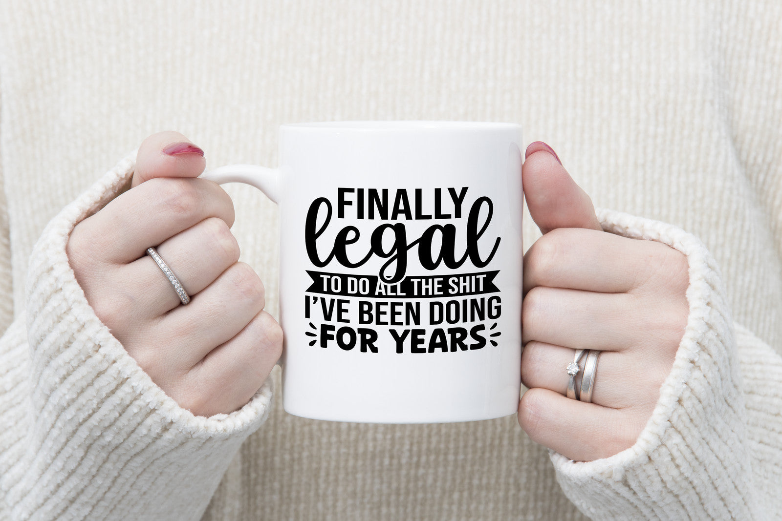 18 Year Old Birthday Novelty Mug Funny Legal Age Gift Coffee Cup