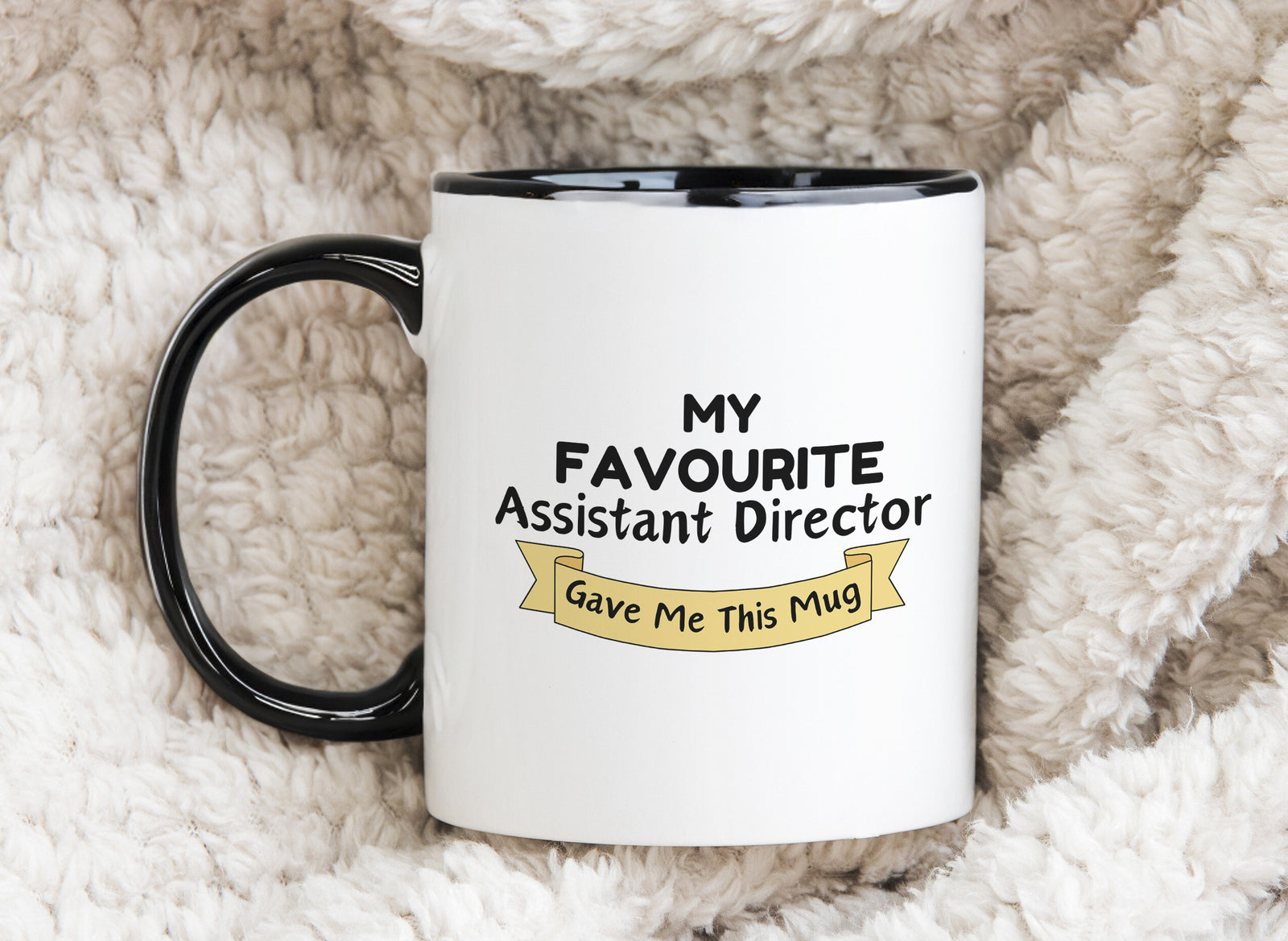 My Favourite Assistant Director Gave Me this Novelty Mug Gift Coffee Cup