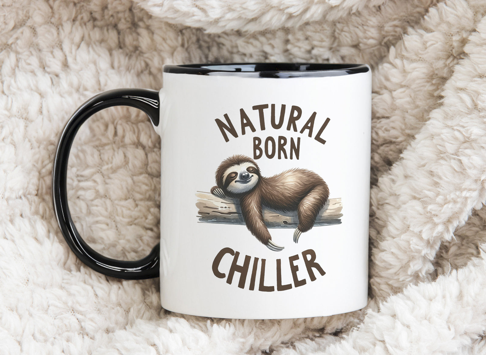 Sloth Natural Born Chiller Novelty Mug Coffee Cup