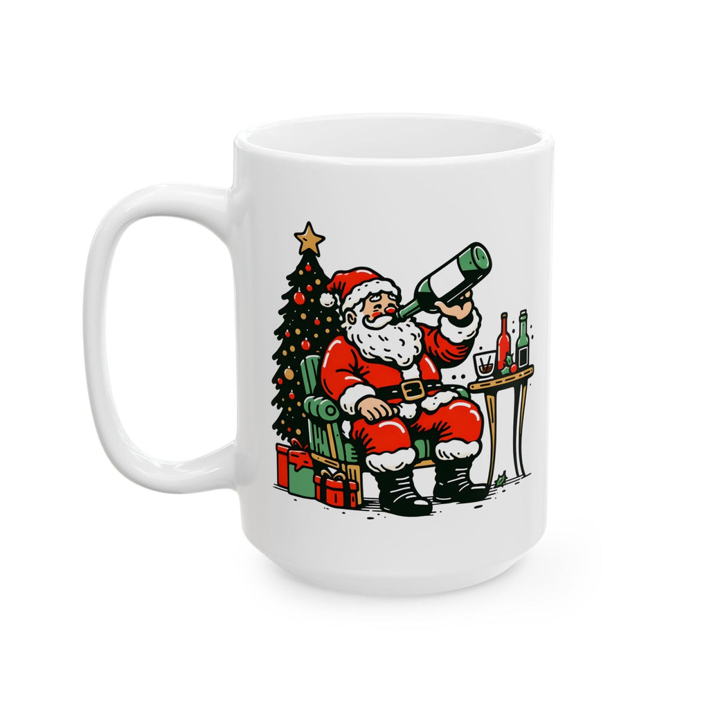 Drunk Santa funny Novelty Mug Christmas gift Coffee Cup