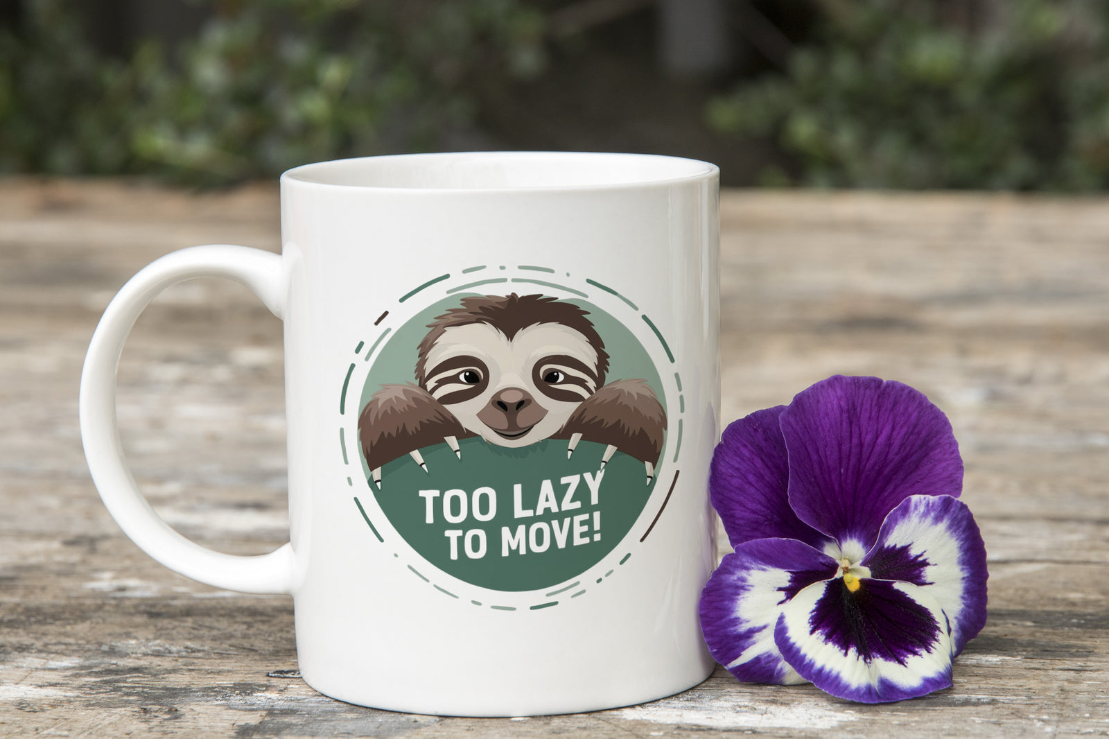 Sloth Novelty Mug Coffee Cup To Lazy to Move