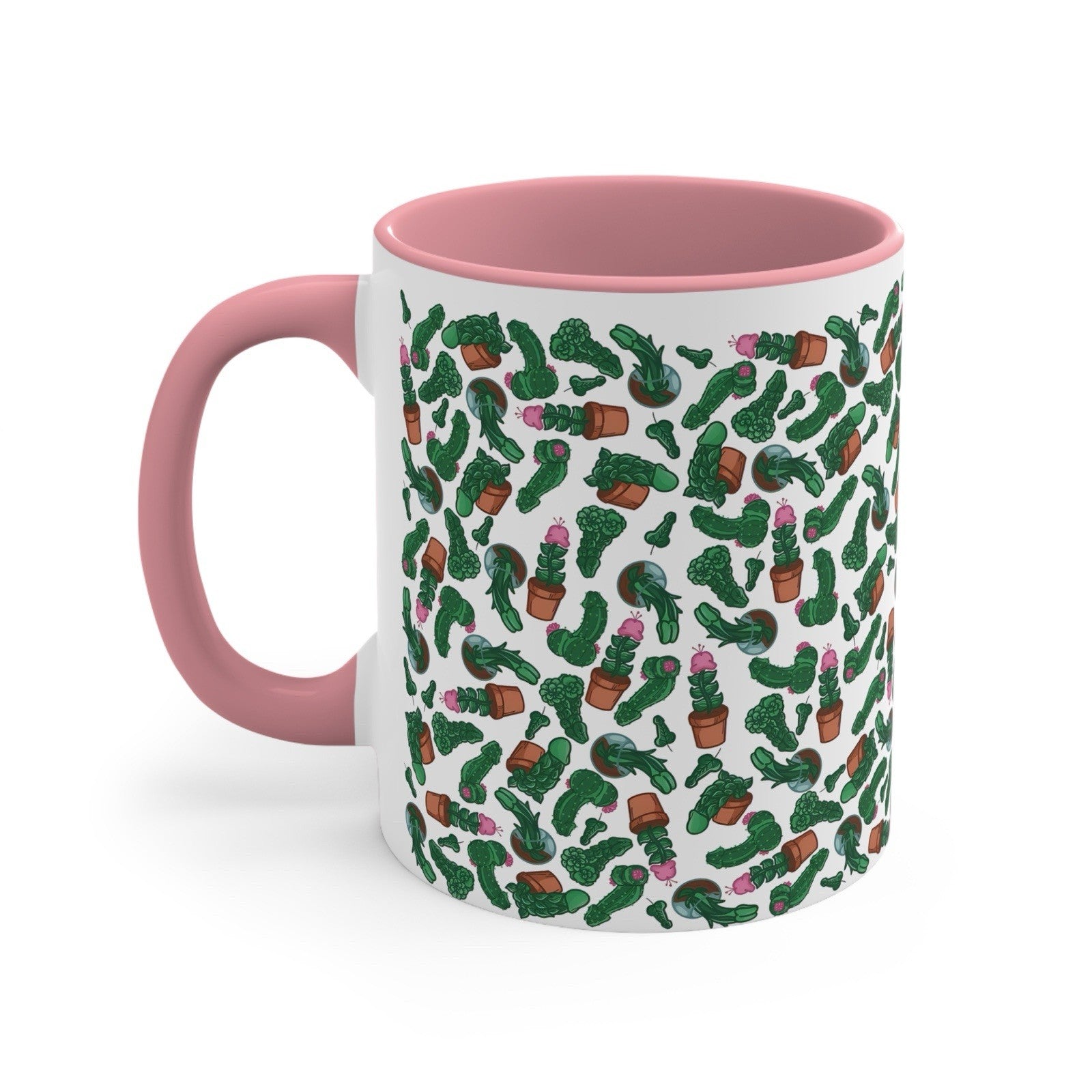 Funny Adult Humour Novelty mug penis Cactus Dick Pic Caffeine Cup