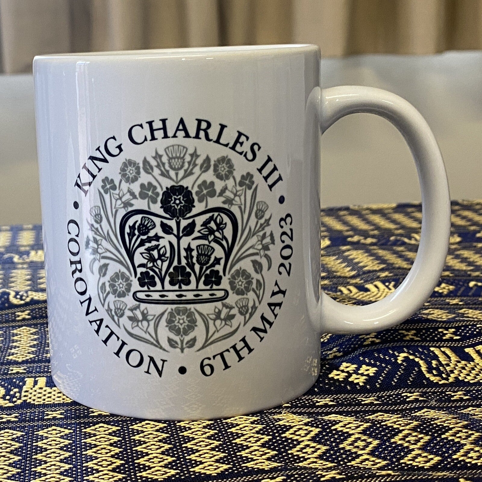 Coronation mug King Charles III Official Memorabilia x4 bundle BNIB fast ship