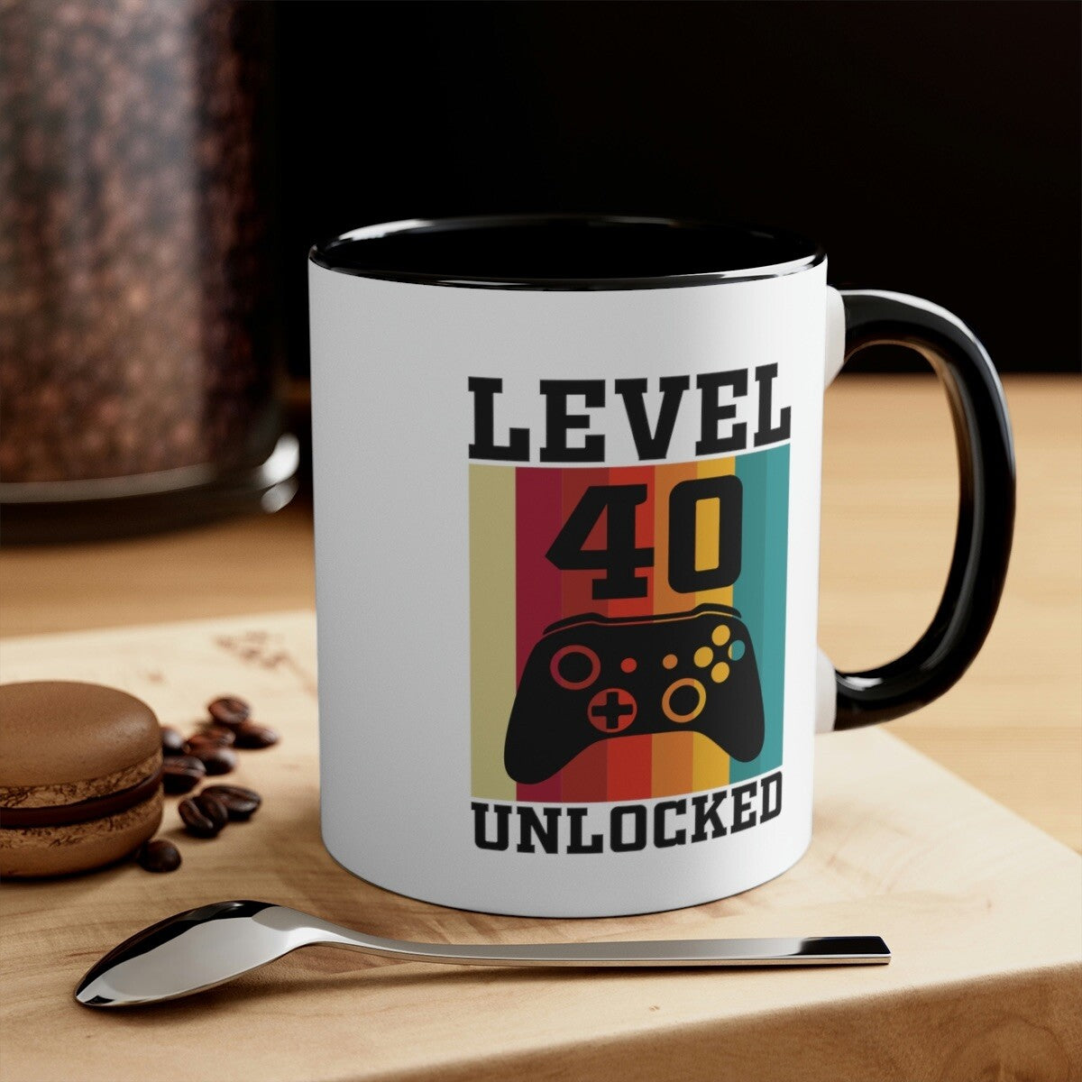 40th Birthday Novelty Mug level up 40 year old Birthday Gift