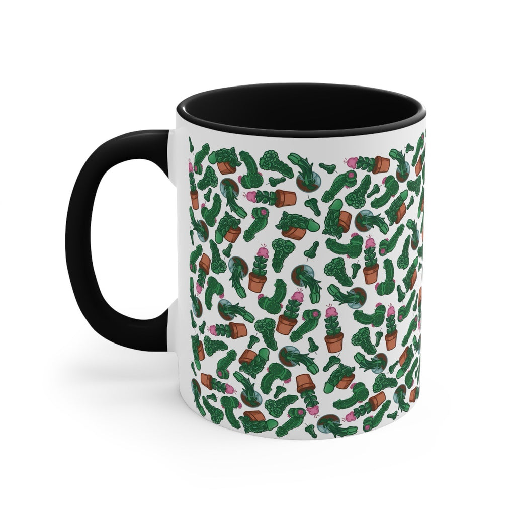 Funny Adult Humour Novelty mug penis Cactus Dick Pic Caffeine Cup