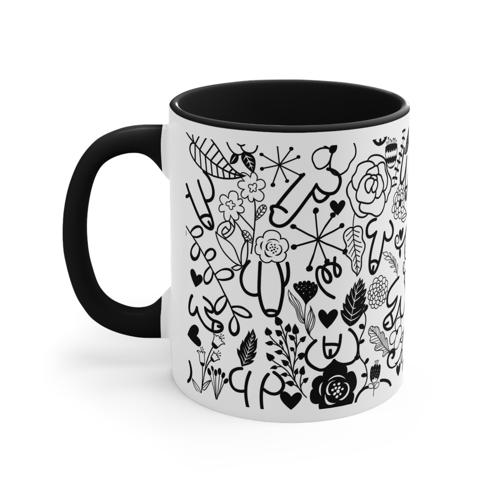 Funny Adult Humour Novelty mug penis flower Dick Pic Caffeine Cup