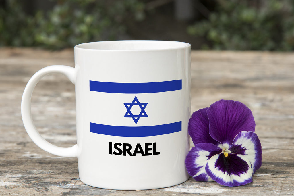 Israel Flag Novelty Mug Pride Cup