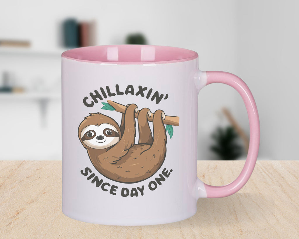Chillax Sloth Novelty Mug Coffee Cup