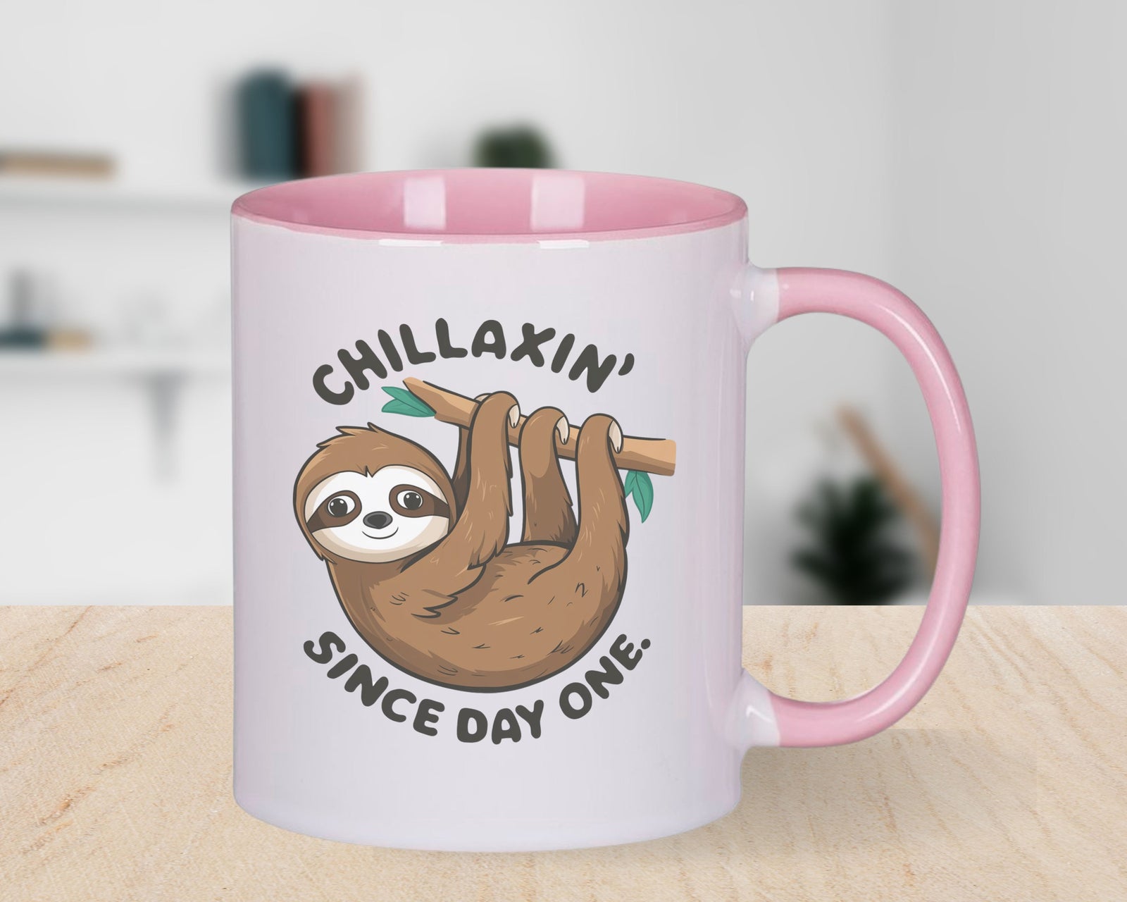 Chillax Sloth Novelty Mug Coffee Cup