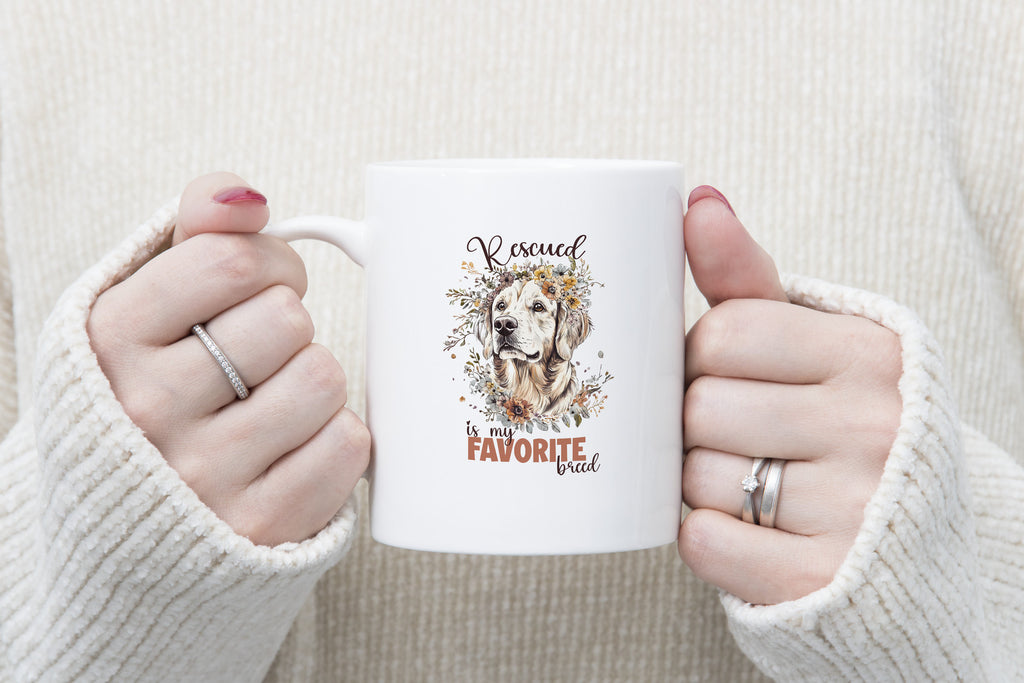 Rescue Dog Novelty Mug Gift Coffee Cup