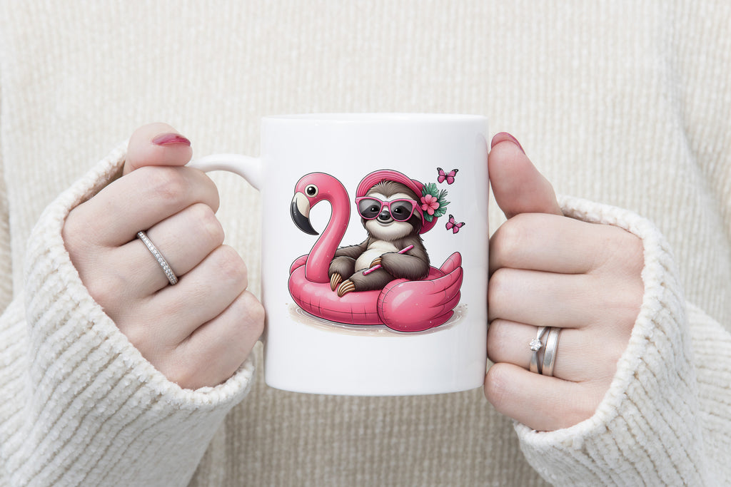 Sun Glasses Sunglasses Sloth Novelty Mug Caffeine Inflatable flamingo Tea Cup