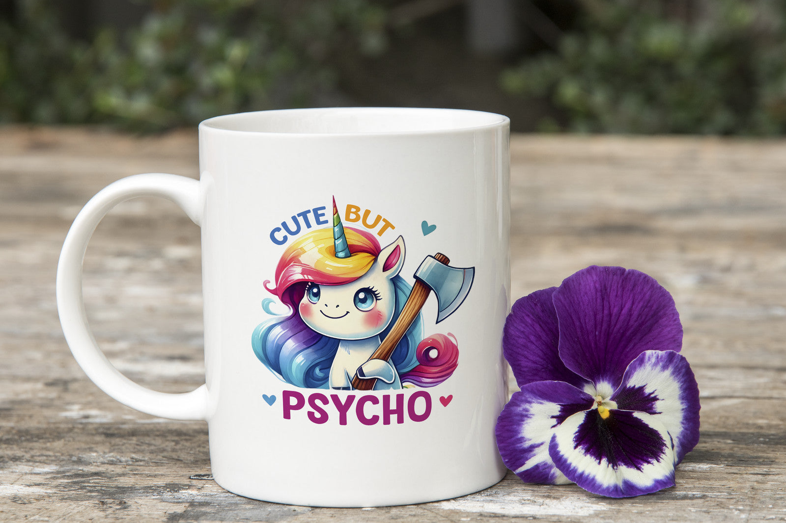 Cute but Psycho Girlfriend Novelty Mug Coffee Caffeine Cup