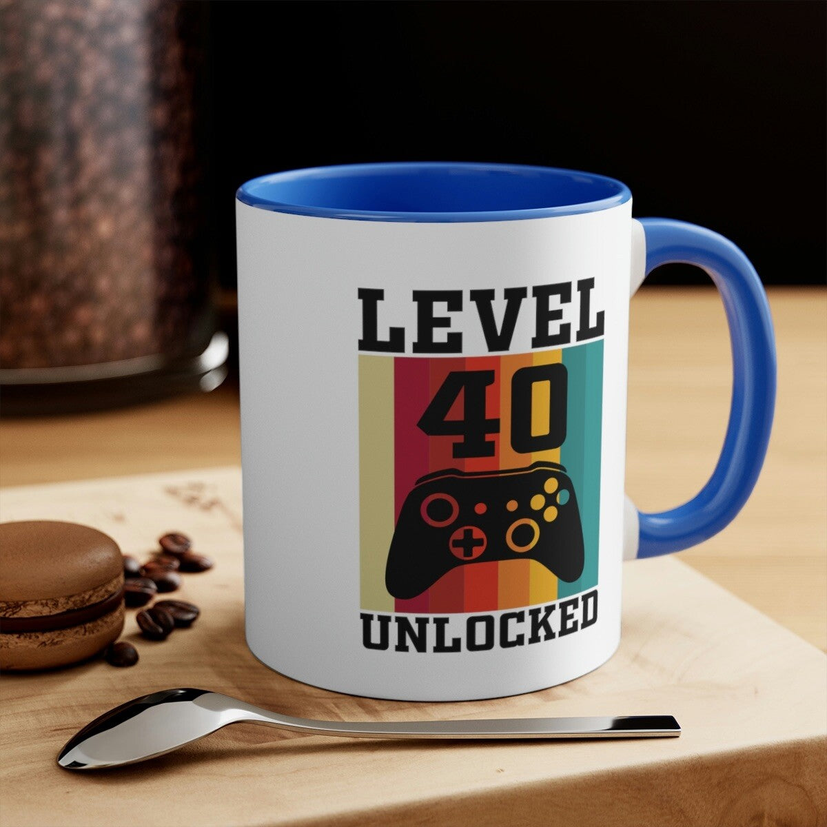 40th Birthday Novelty Mug level up 40 year old Birthday Gift