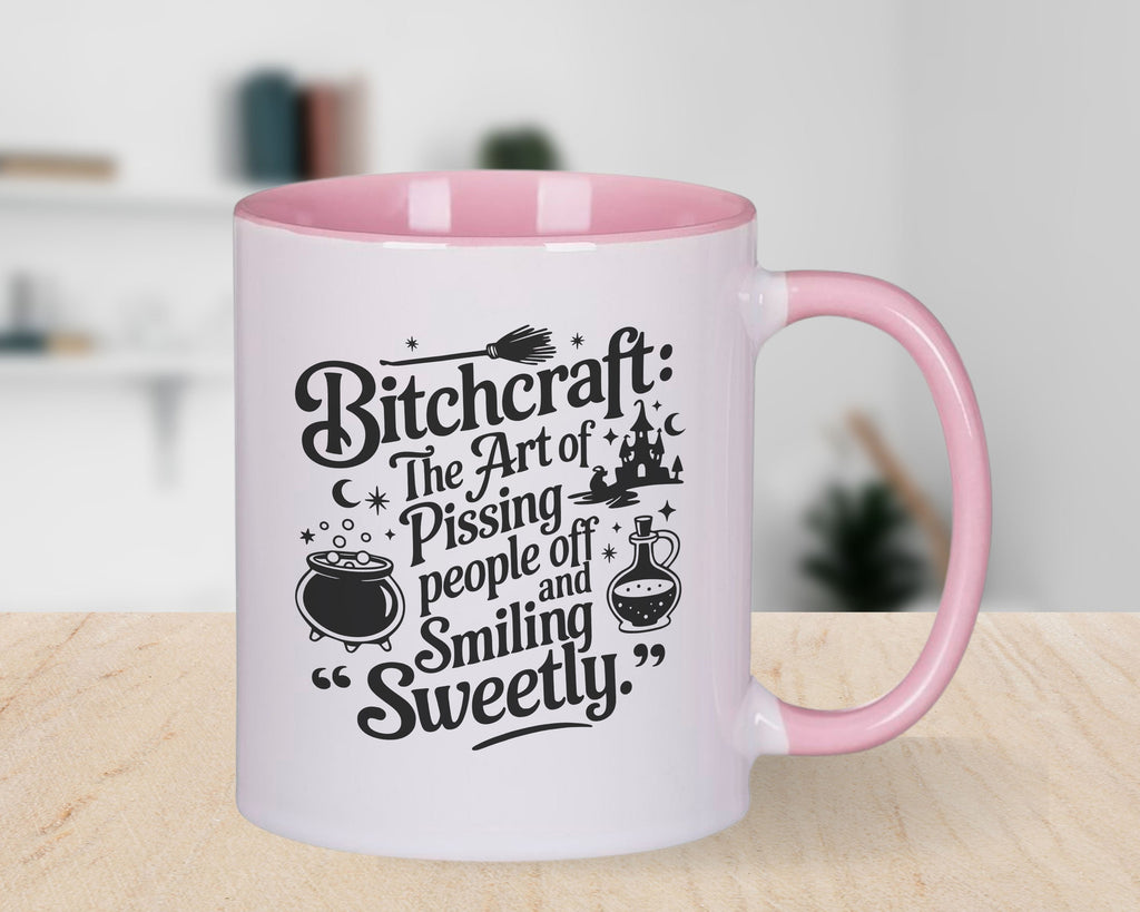 Bitchcraft Funny Novelty Mug Annoying People Coffee Cup