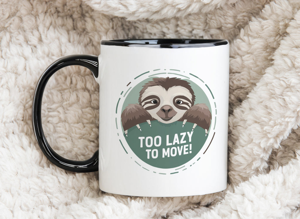 Sloth Novelty Mug Coffee Cup To Lazy to Move
