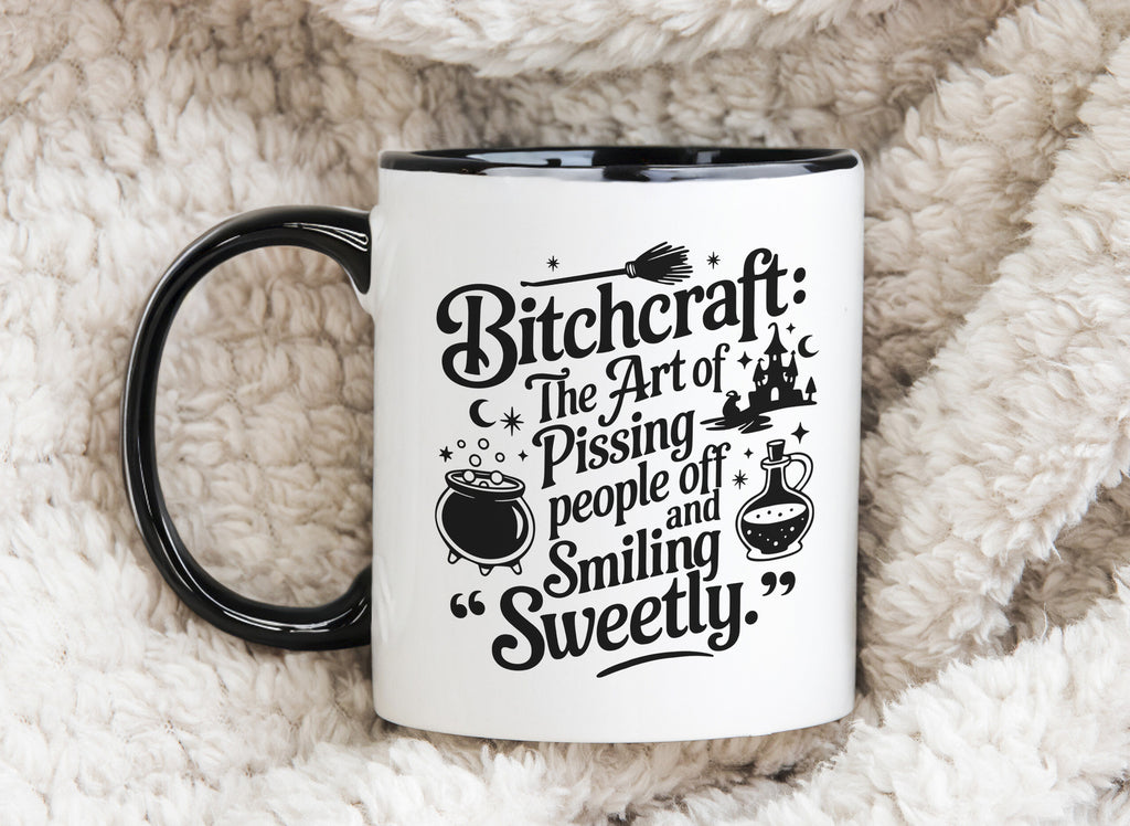 Bitchcraft Funny Novelty Mug Annoying People Coffee Cup