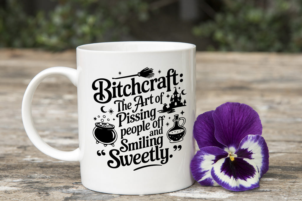 Bitchcraft Funny Novelty Mug Annoying People Coffee Cup