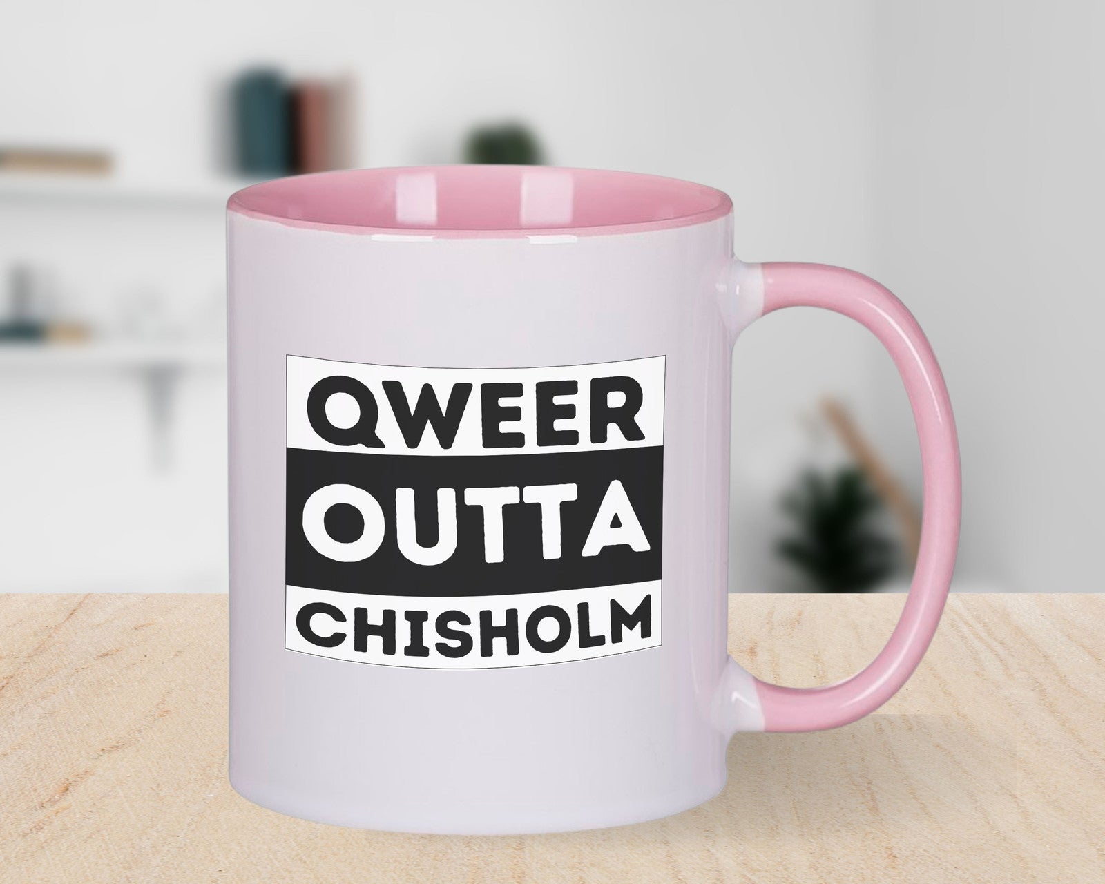 Qweer outta Chisholm ACT Novelty Mug Gay Pride LGBTQIA Coffee Cup