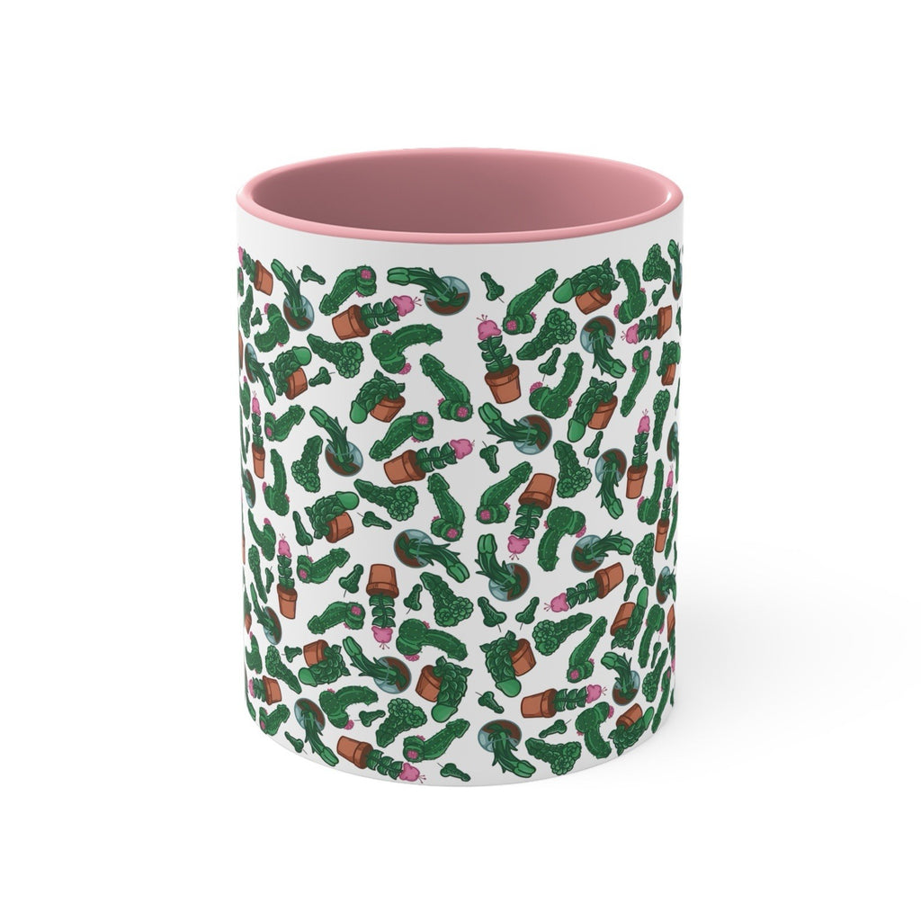 Funny Adult Humour Novelty mug penis Cactus Dick Pic Caffeine Cup