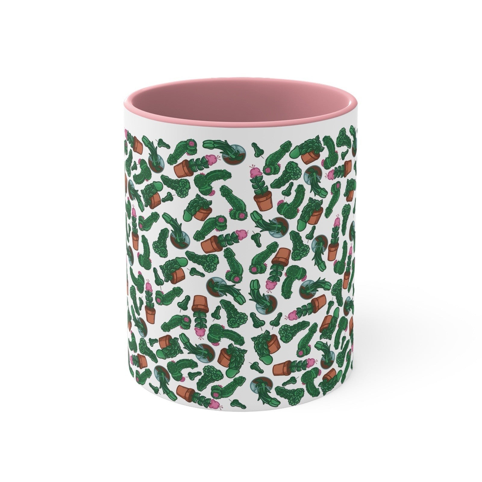 Funny Adult Humour Novelty mug penis Cactus Dick Pic Caffeine Cup