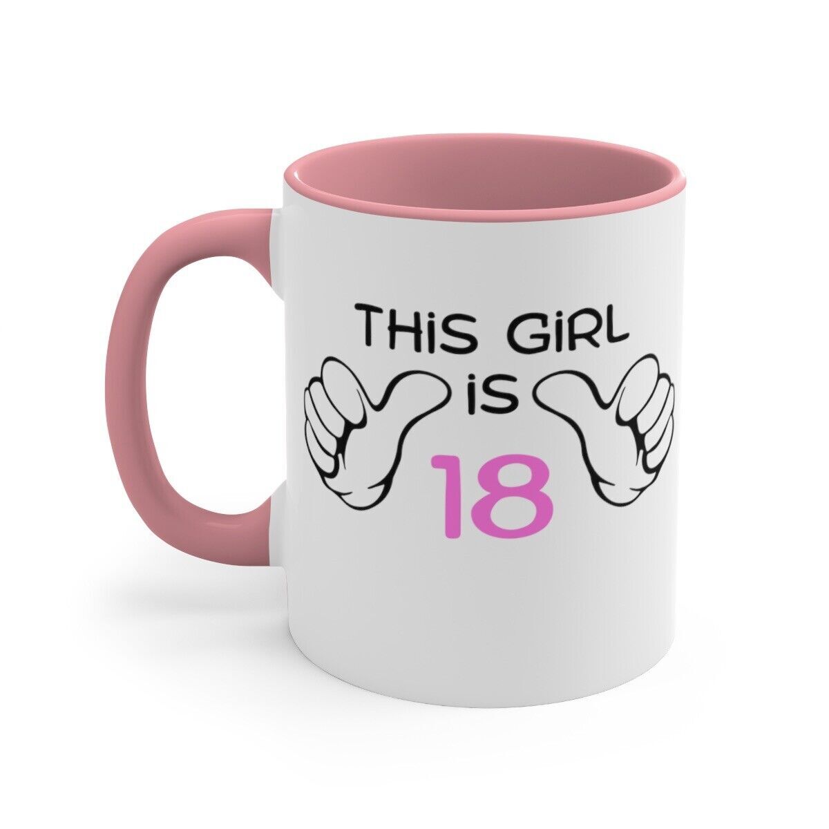 18th Birthday Novelty Mug Funny Birthday Gift 18 year old