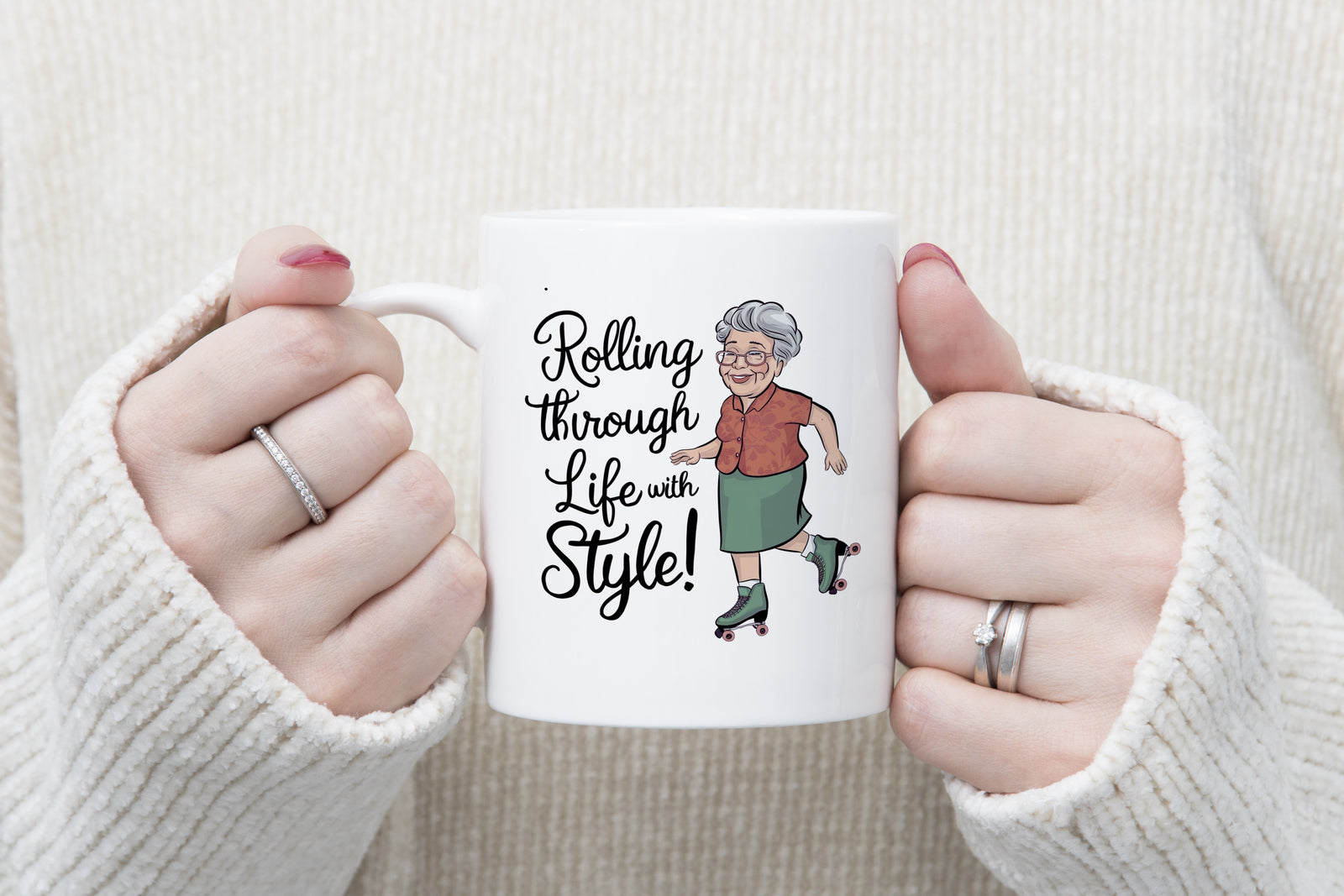 Christmas Gift for fun Granny Novelty Mug Gift for Christmas Coffee Cup