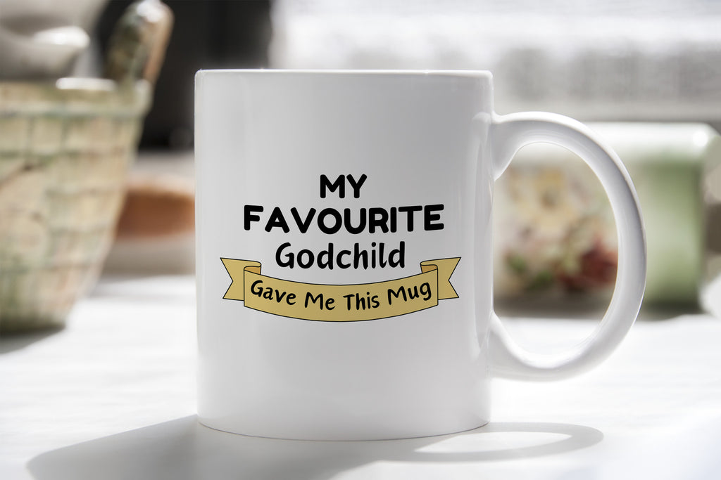 My Favourite God Child Gave Me this Novelty Mug Gift Coffee Cup