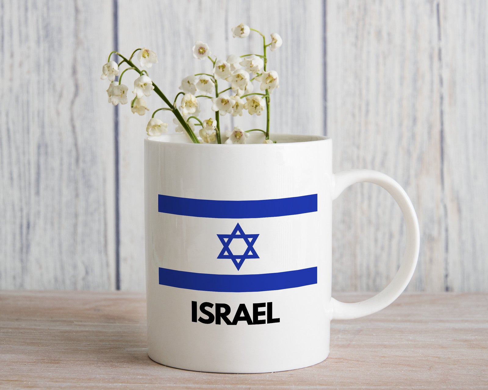 Israel Flag Novelty Mug Pride Cup