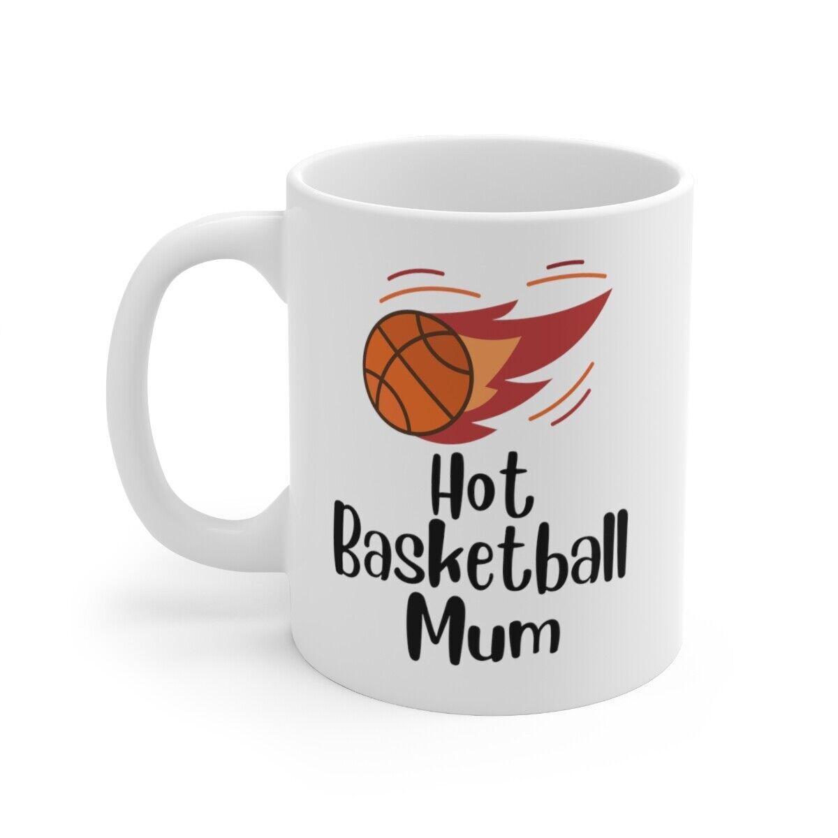 Hot Basketball mum Novelty mug funny gag gift basketball player supporter mother