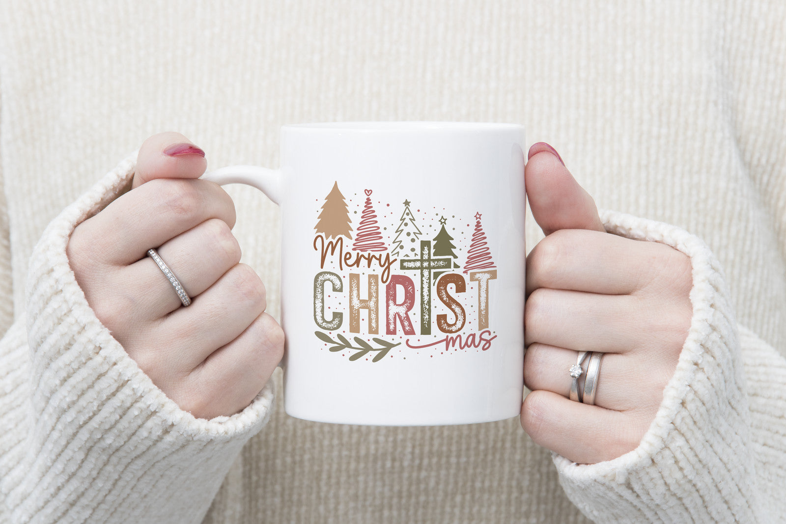 Merry Christmas Novelty Mug Caffeine Tea Cup