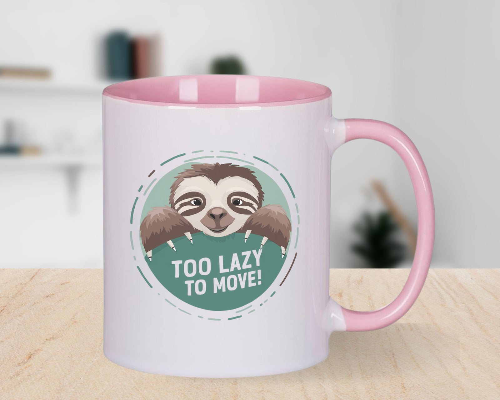 Sloth Novelty Mug Coffee Cup To Lazy to Move