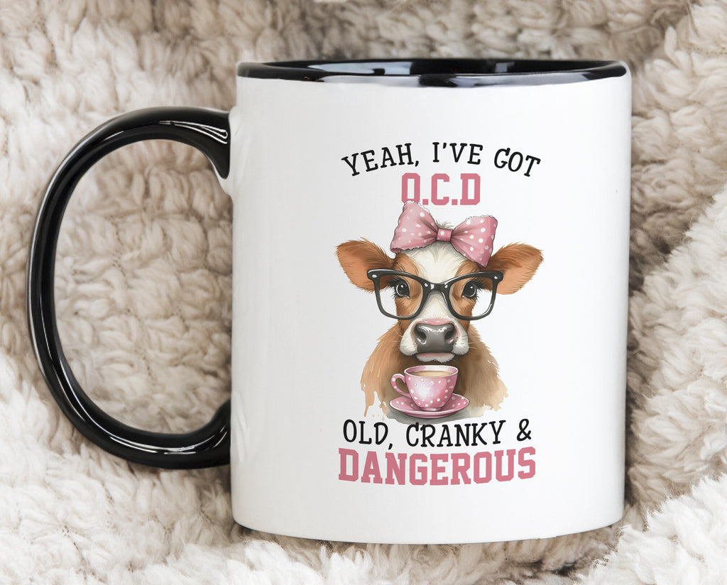 Cranky Old Grandma Lady Novelty Mug Sarcastic Coffee