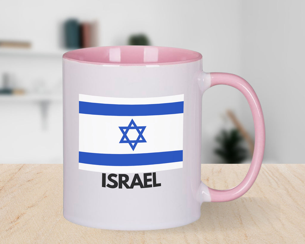 Israel Flag Novelty Mug Pride Cup