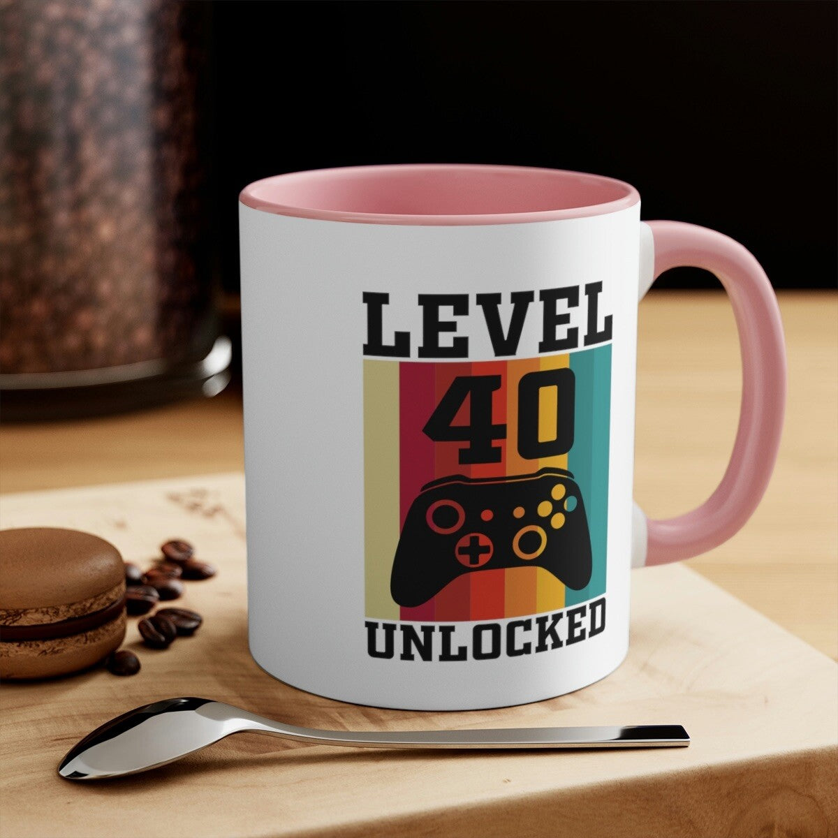 40th Birthday Novelty Mug level up 40 year old Birthday Gift