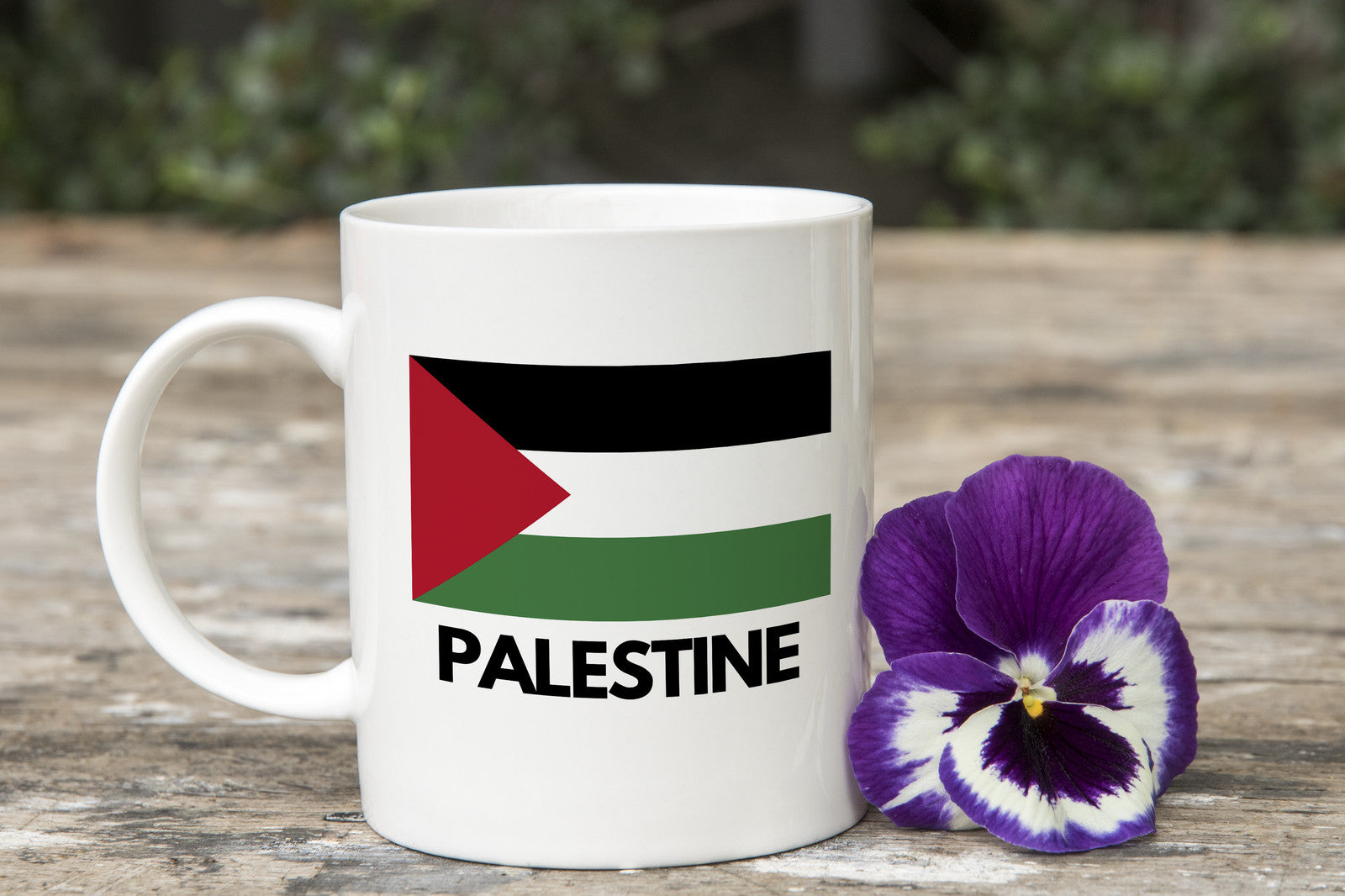 Free Palestine Flag Novelty Mug Pride Cup
