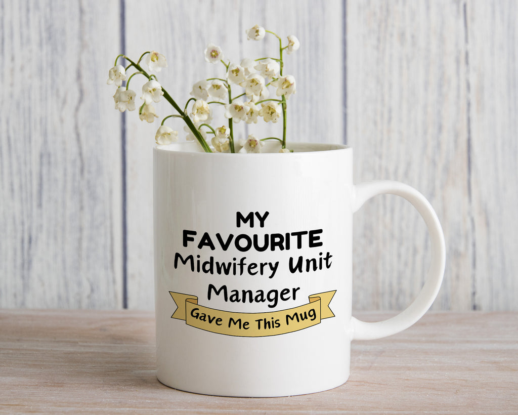 My Favourite Midwifery Unit Manager Gave Me this Novelty Mug Gift Coffee Cup