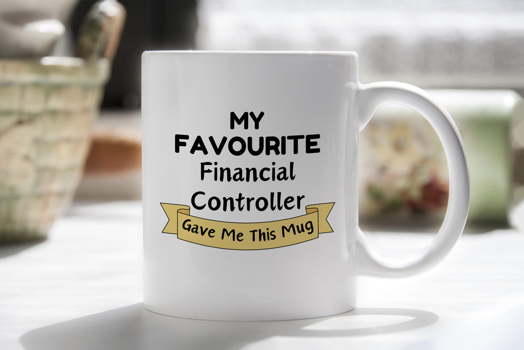 My Favourite Financial Controller Gave Me this Novelty Mug Gift Coffee Cup